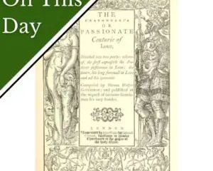 September 26 - Poet and translator Thomas Wat