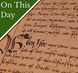 March 20 - Mary Bassett, translator and granddaughter of Sir Thomas More
