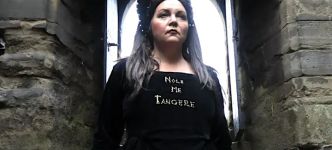 Lesley Smith portrays Anne Boleyn - 30th May, Leek, UK