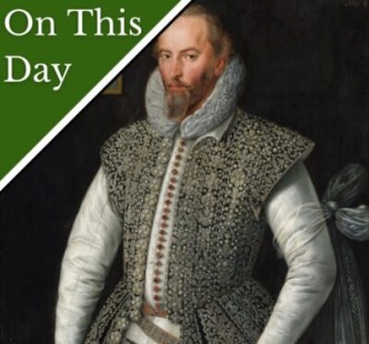 March 25 - Elizabeth I grants letters patent to Walter Ralegh