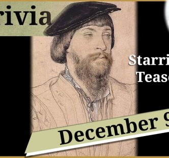 9 December - Tudor underwear