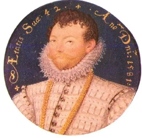 A miniature of Francis Drake by Nicholas Hilliard