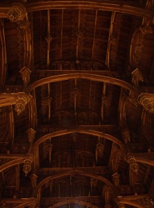 Vaulted ceiling of the Great Hall
