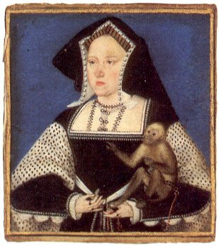 Catherine of Aragon by Horenbout