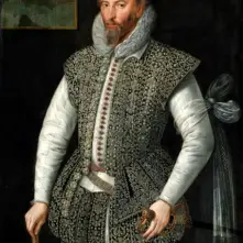 A portrait of Sir Walter Ralegh by William Segar