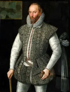 A portrait of Sir Walter Ralegh by William Segar