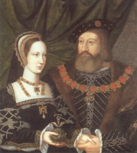 Mary Tudor, Queen of France, and Charles Brandon, Duke of Suffolk.