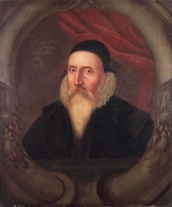 A portrait of John Dee by an unknown artist