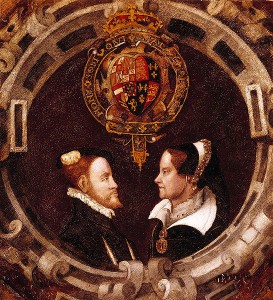 Philip and Mary I, c. 1555, English School