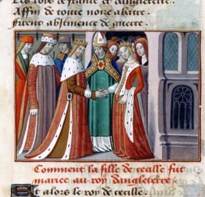 The marriage of Henry VI and Margaret of Anjou from Vigilles de Charles VII