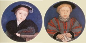 Henry and Charles Brandon by Hans Holbein the Younger