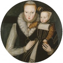 Edward Seymour and his mother Katherine Grey