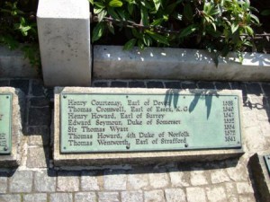 Tower Hill scaffold memorial