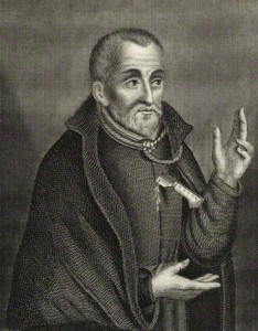 An engraving of Edmund Campion