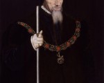 Portrait of William Paulet, 1st Marquess of Winchester, holding the white staff of the office of Lord High Treasurer
