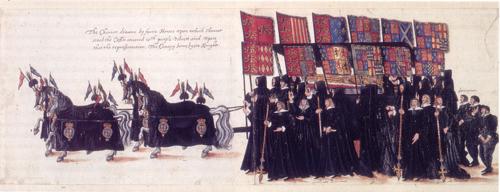 Funeral procession of Elizabeth I