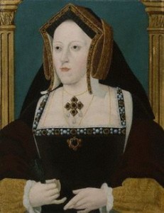 NPG 163,Catherine of Aragon,by Unknown artist