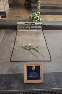 Shakespeare grave