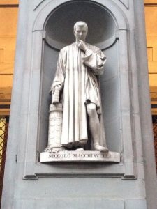 Machiavelli statue