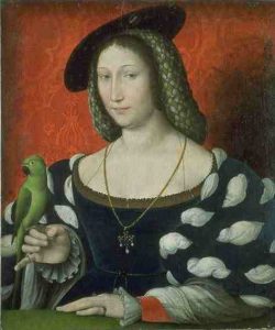 Marguerite of Navarre by Jean Clouet