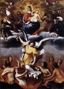 an-angel-frees-the-souls-of-purgatory-carracci