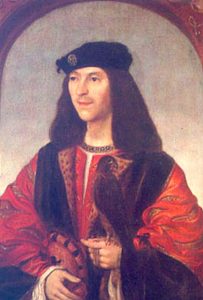 James IV, copy by Daniël Mijtens of lost contemporary portrait