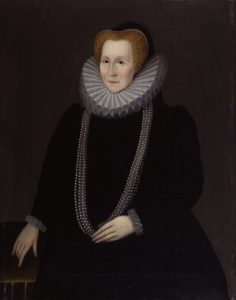 Portrait of Bess of Hardwick, Countess of Shrewsbury, by Rowland Lockey, 1592