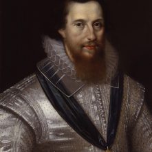 A portrait of Robert Devereux, 2nd Earl of Essex by Marcus Gheeraerts