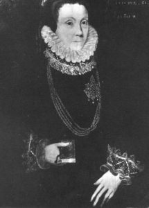 A portrait of Anne Bacon attributed to George Gower