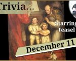 Thumbnail of my 11th December Teasel's Tudor Trivia video