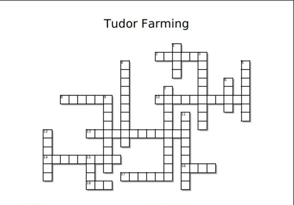 Tudor Farming Crossword Puzzle The Tudor Society Tudor Farming Crossword Puzzle The Tudor Society