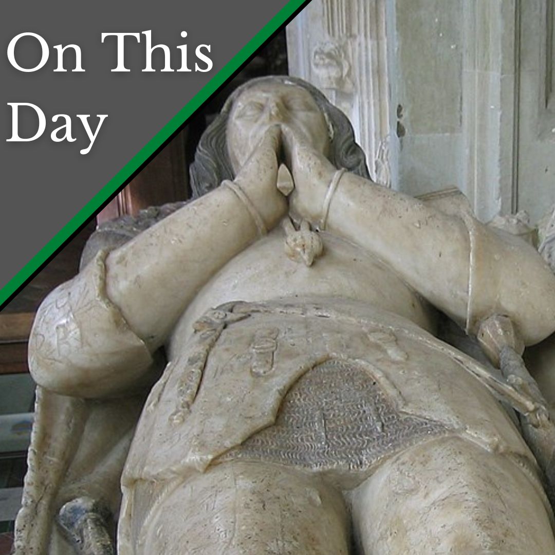 September 27 John de la Pole, first husband of Lady Margaret Beaufort