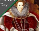 Portrait of Elizabeth I of England in Parliament Robes, British School, from Helmingham Hall, Stowmarket.