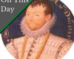 A miniature of Sir Francis Drake by Nicholas Hilliard.