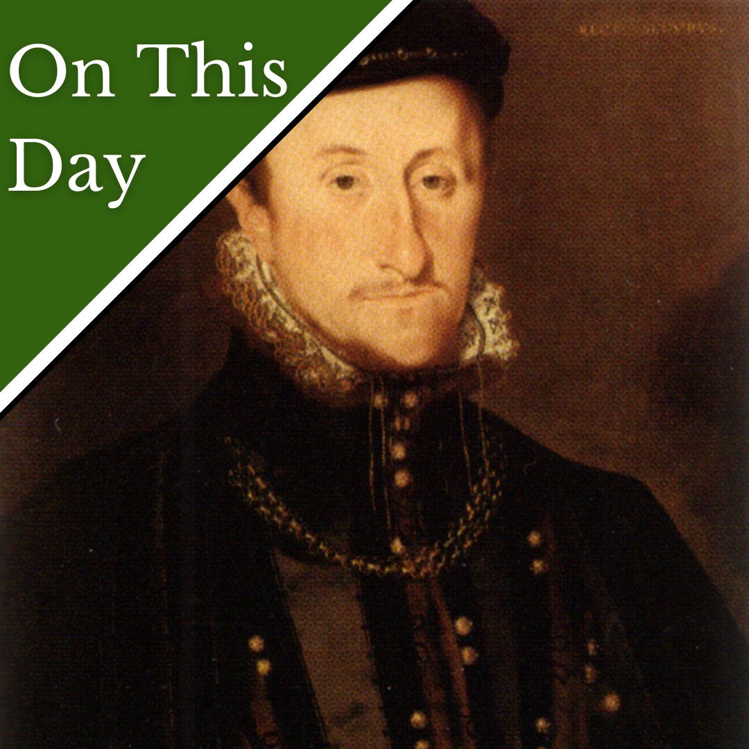 January 23 The assassination of Regent James Stewart, Earl of Moray