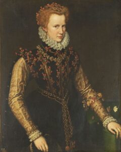 Portrait of an unknown woman said to be Jane Dormer.