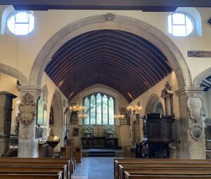 Interior of Chelsea Old Church