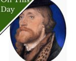 Miniature of Thomas Wriothesley, Earl of Southampton, by Hans Holbein the Younger