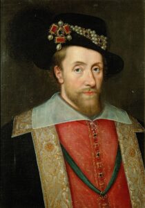 James VI and I, Portrait after John de Critz, c. 1605