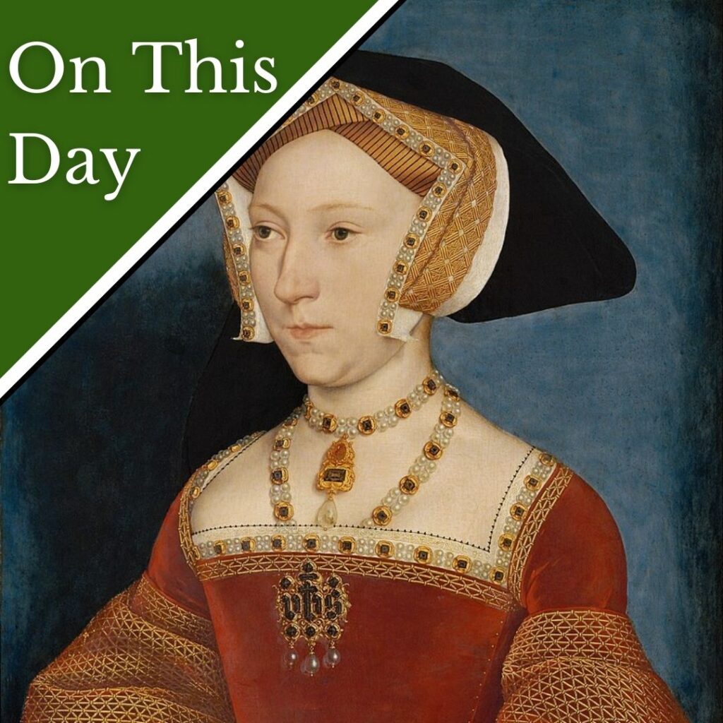 A portrait of Jane Seymour by Hans Holbein the Younger