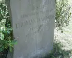 A memorial stone to martyr Thomas Harding in Chesham