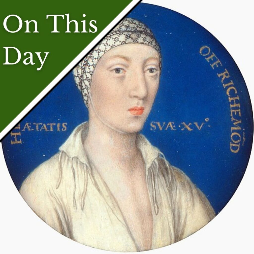 June 15 Henry Fitzroy The Tudor Society