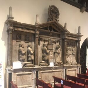 The Cooke Memorial at St Edward's Church, Romford