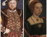 Portraits of Henry VIII and his fifth wife Catherine Howard