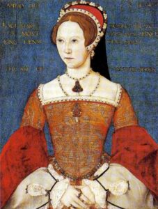 A portrait of Mary I from 1544 by Master John