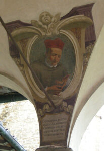 A painting of William Peto in the chiesa di Ognissanti, Florence.