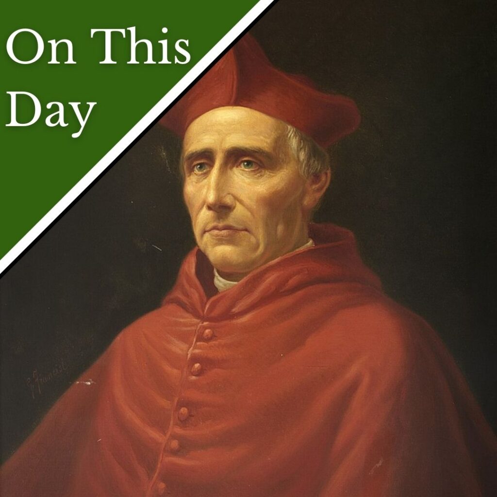 Image: A 19th century portrait of Cardinal Christopher Bainbridge by G. Francisi, Queen's College, Oxford.