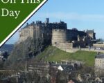 Edinburgh Castle seen from the roof of the National Museum of Scotland by Kim Traynor