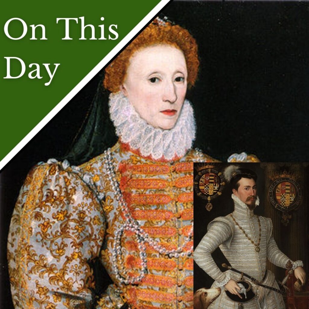 Portraits of Elizabeth I and Robert Dudley