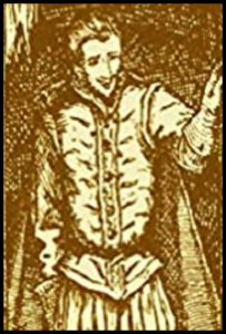 An illustration of John Boste from "The Life and Times of Saint John Boste: Catholic Martyr of Durham 1544 - 1594" by Simon Webb
